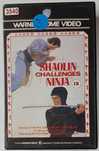 Shaolin Challenges Ninja VHS