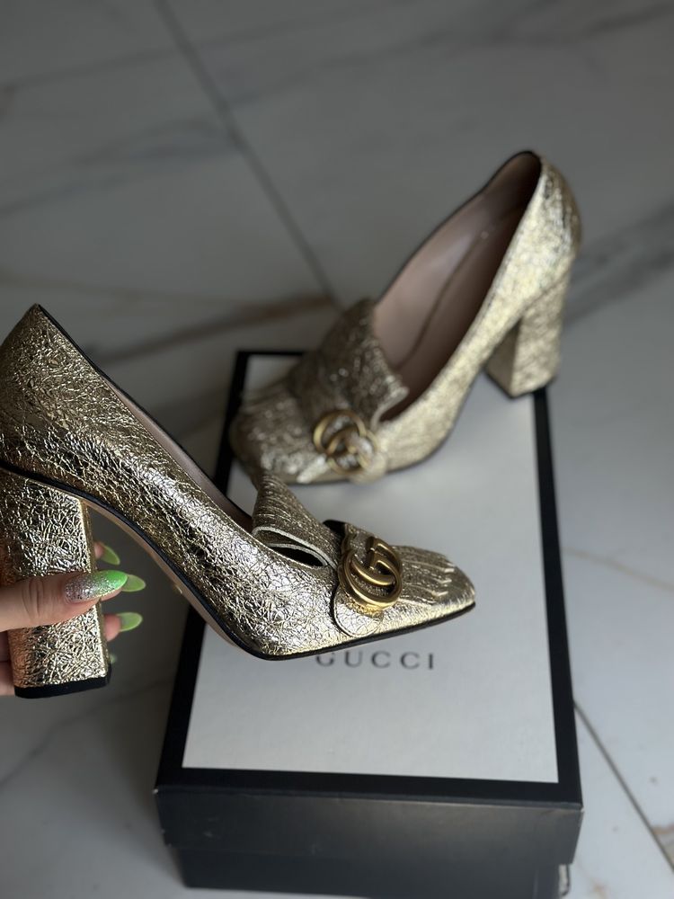 Туфлі Gucci GG marmont, оригінал