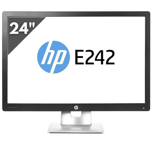 HP EliteDisplay E242 - 24" | FullHD IPS | 16:10 | VGA HDMI DisplayPort