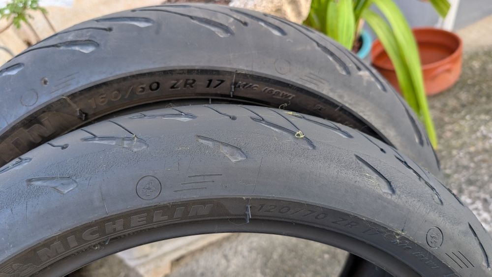 Pneus Michelin Road 5 120/70R17 + 160/60R17