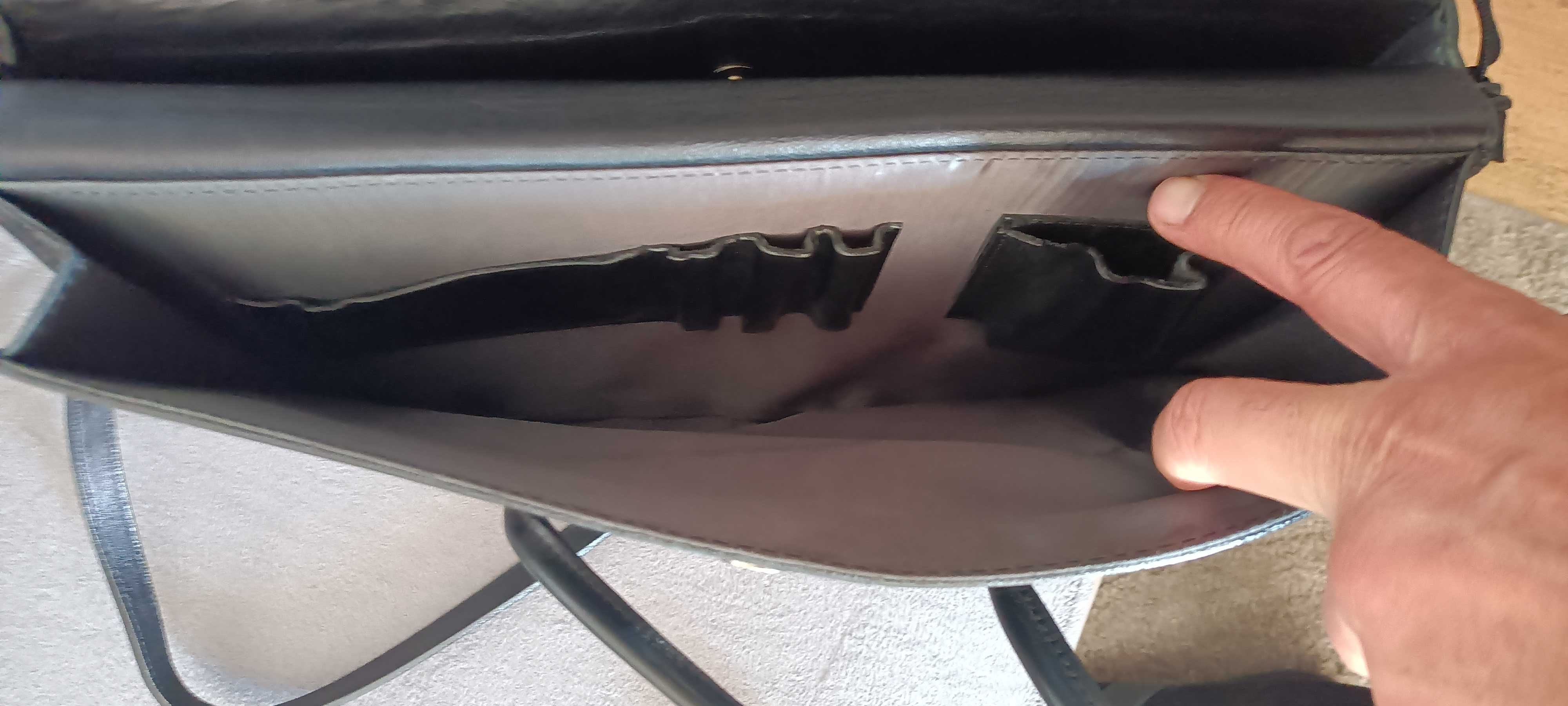 Skórzana Torba Damska na laptopa aktówka " Lamato"