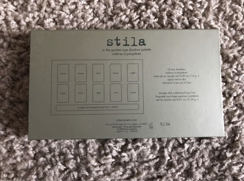 Stila In The Garden paleta cieni do powiek mac nars