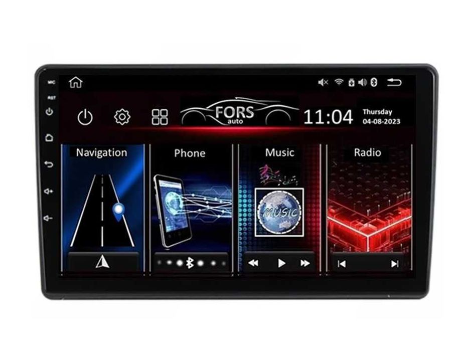 Radio samochodowe Android Volkswagen Passat B5B6 (9" black) 2004.-2010