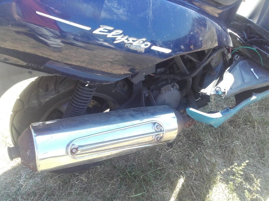 peugeot elyseo 125 rozrusznik lagi koło felga owiewka lampa bak części