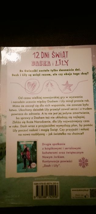 Pakiet dwóch książek. 12 dni świąt Dasha i Lily, Domek przy plaży.
