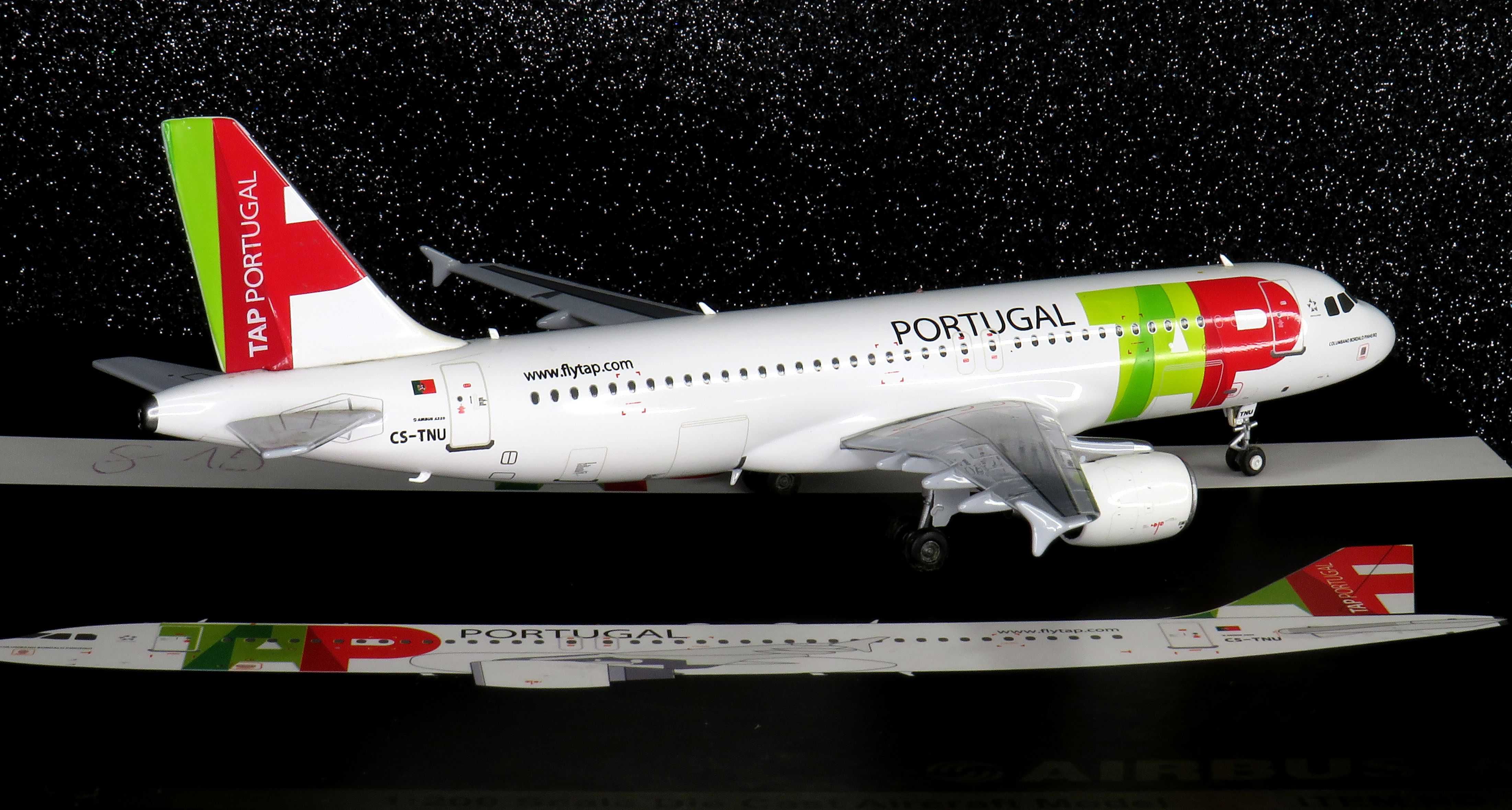 TAP Air Portugal Airbus A320-214 CS-TNU Columbano Bordalo Pinheiro