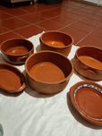 Peças de loiça em Barro