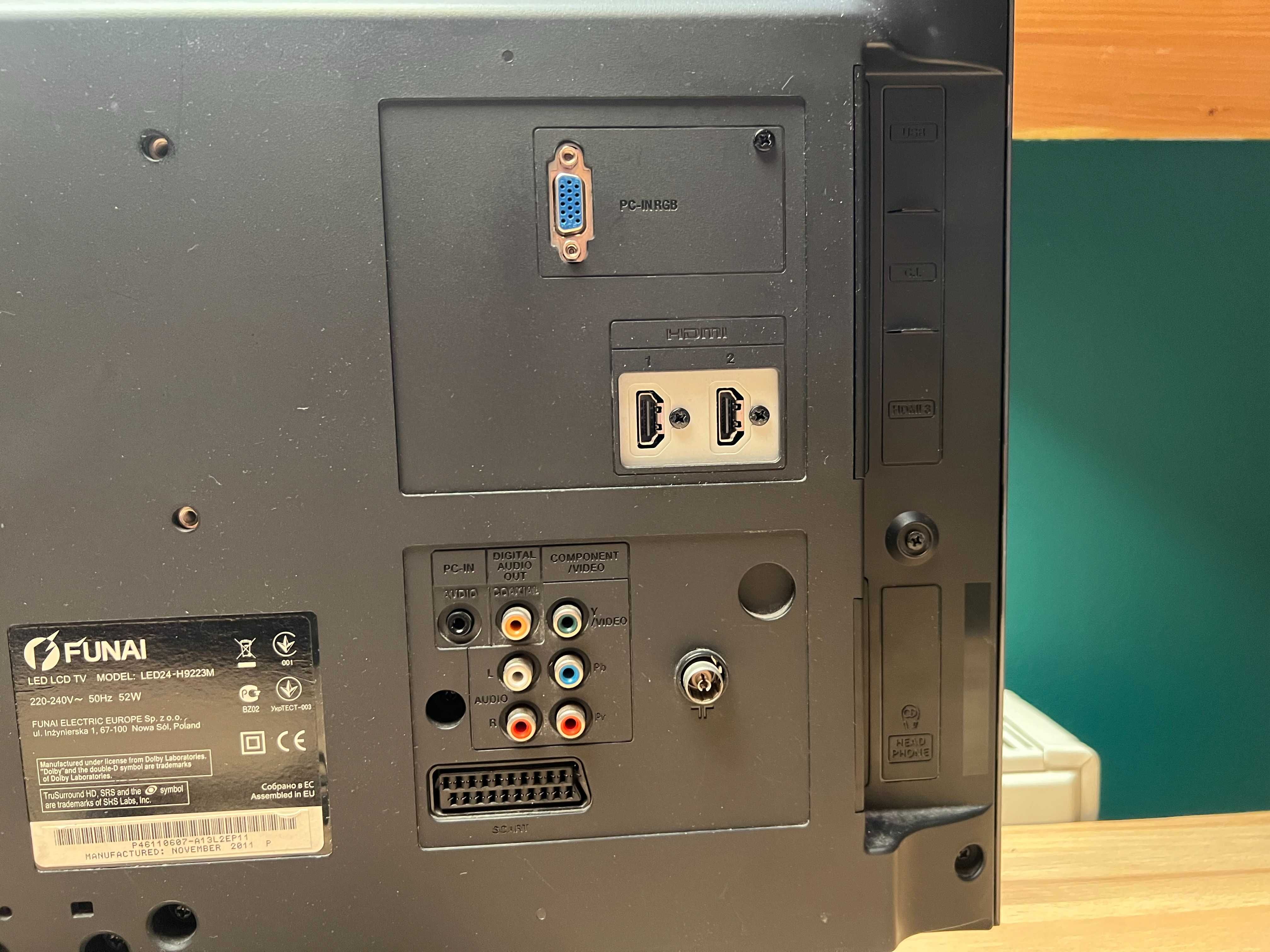 Telewizor Monitor Funai LED 24" + pilot