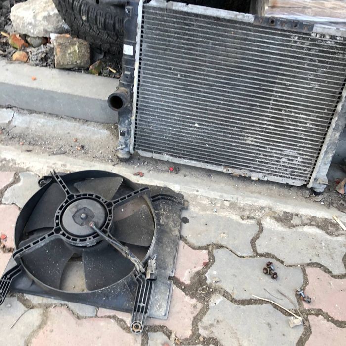 Вентилятор радиатора б/у Оригинал Lanos Ланос Дэу Сенс