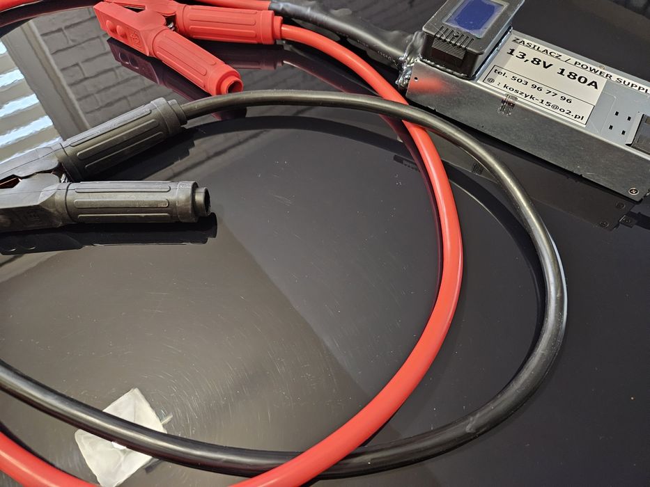 Zasilacz 14,4V 180A amperomierz/woltomierz  - Podtrzymanie Napięcia