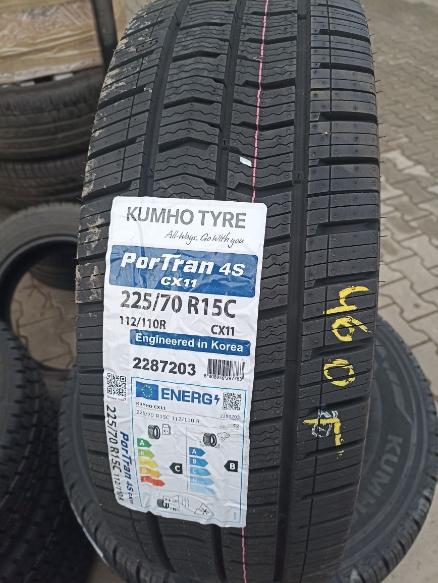 Nowe opony całoroczne wielosezonowe 225/70/15c nexen Kumho 2022 r