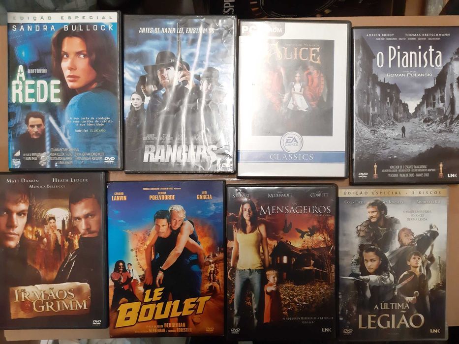 Filmes originais, como novos