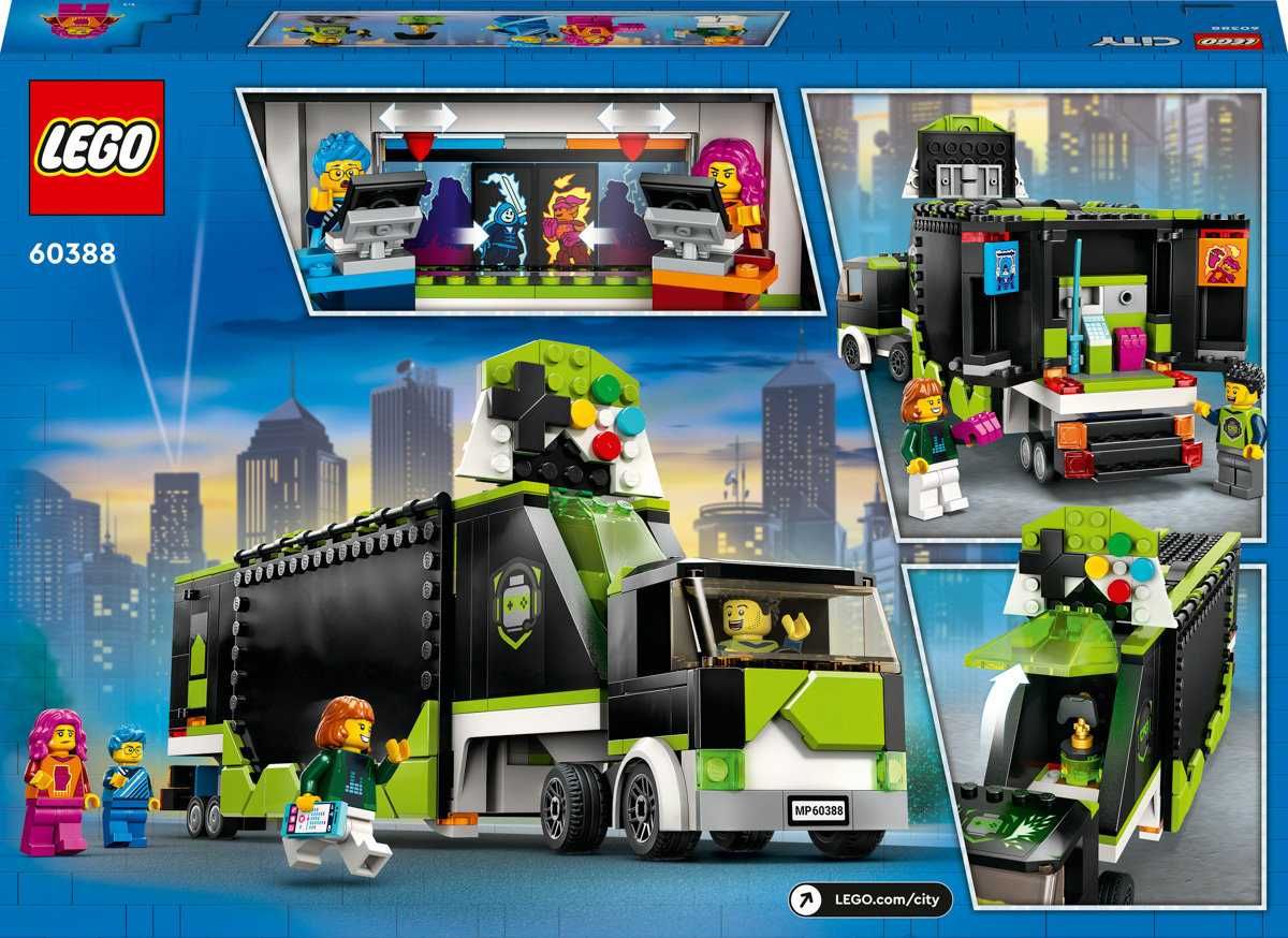 LEGO CITY 60388 CIĘŻARÓWKA na turniej gier klocki