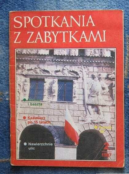 Historia Archeologia : Spotkanie z zabytkami nr 2/1987r. + Spis treści