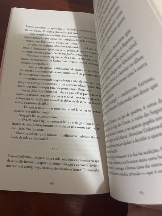 Livro beijos e croissants