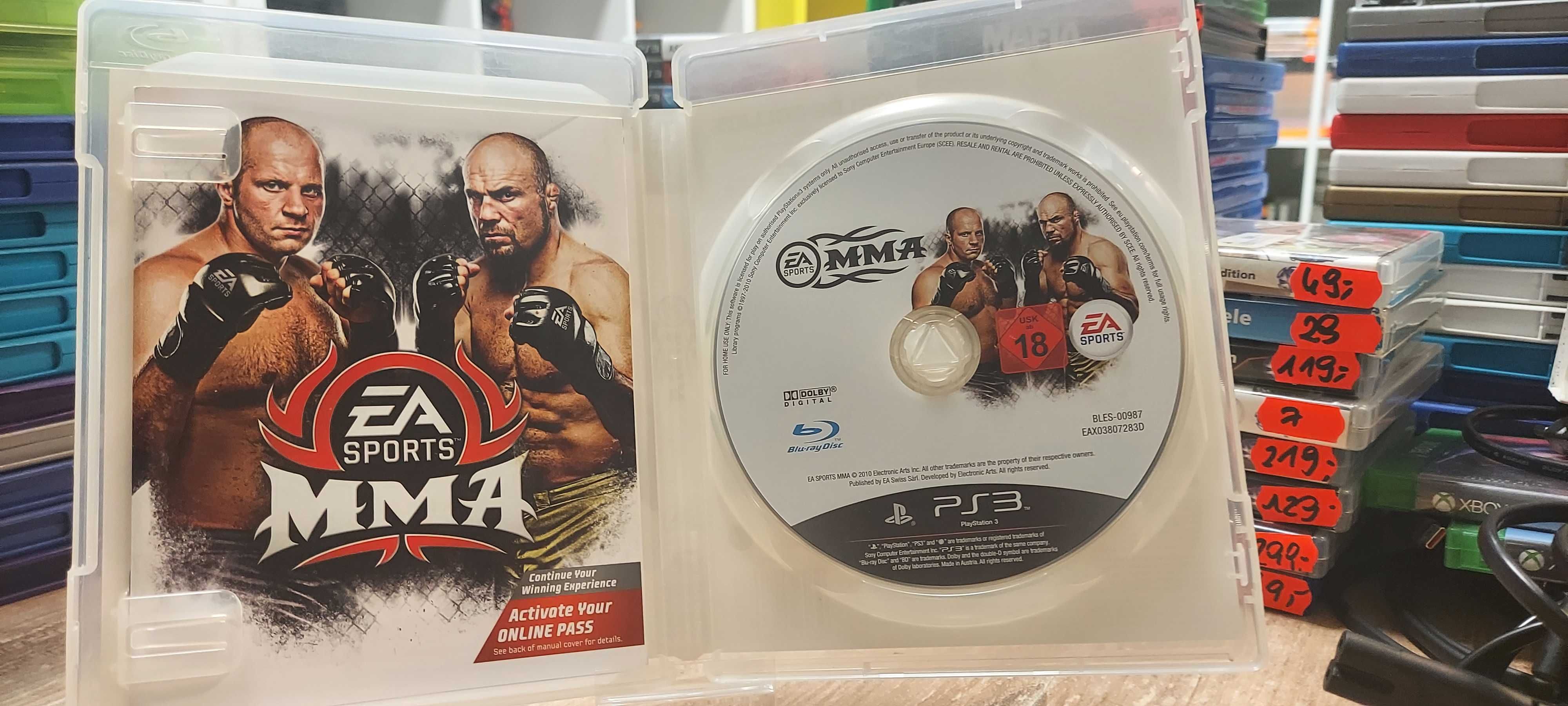 EA Sports MMA PS3, Sklep Wysyłka Wymiana