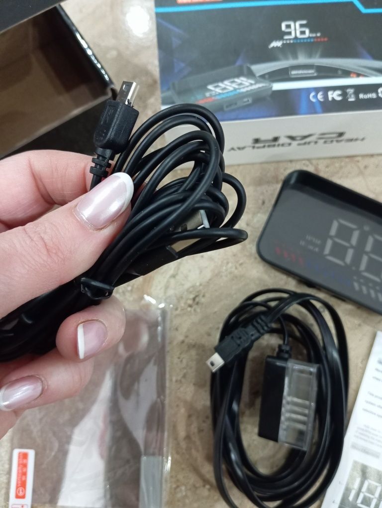 Wyświetlacz projektor LED LCD HUD USB M 7