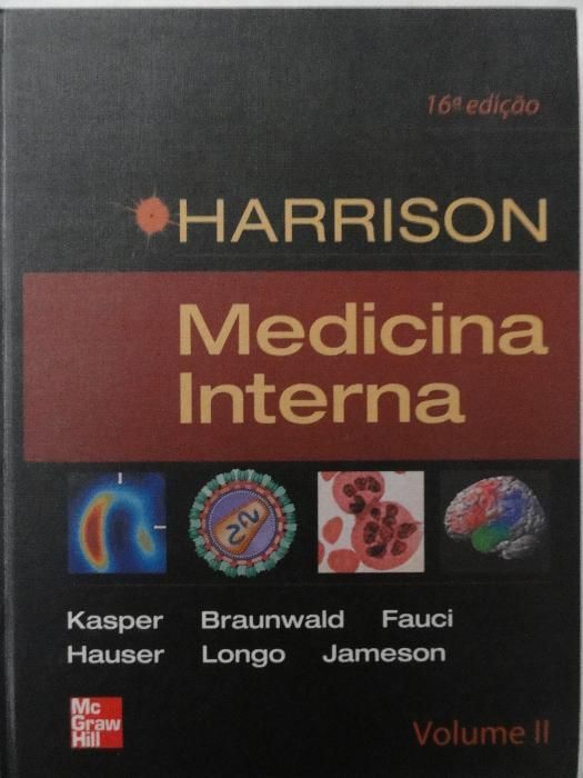 LIVROS MEDICINA - Harrison - Medicina Interna Vol 1 e 2 - NOVOS