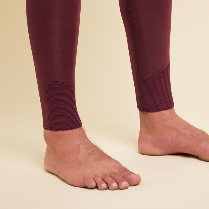 Fato de surf neoprene 4/3 mm Homem - 900 bordeaux