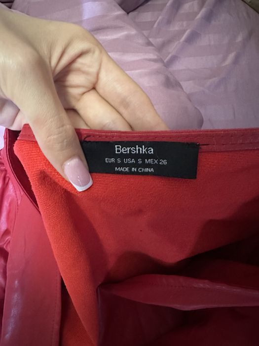 Піджак еко шкіра Bershka Xs