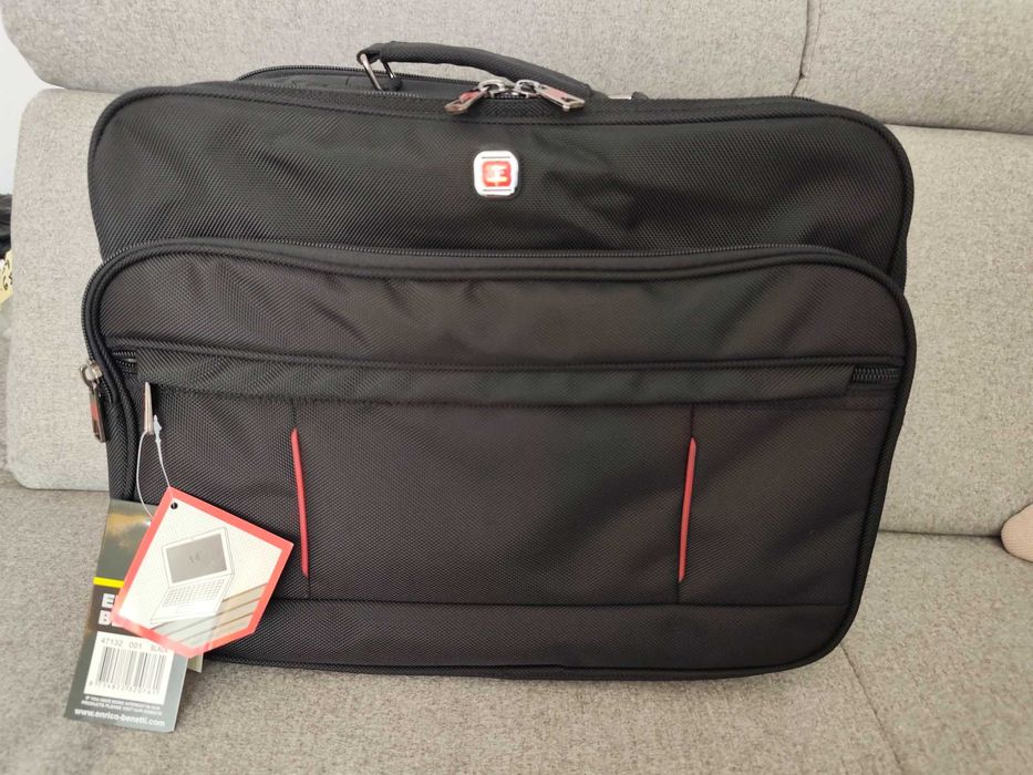 Torba na laptopa, dokumenty Enrico Benetti