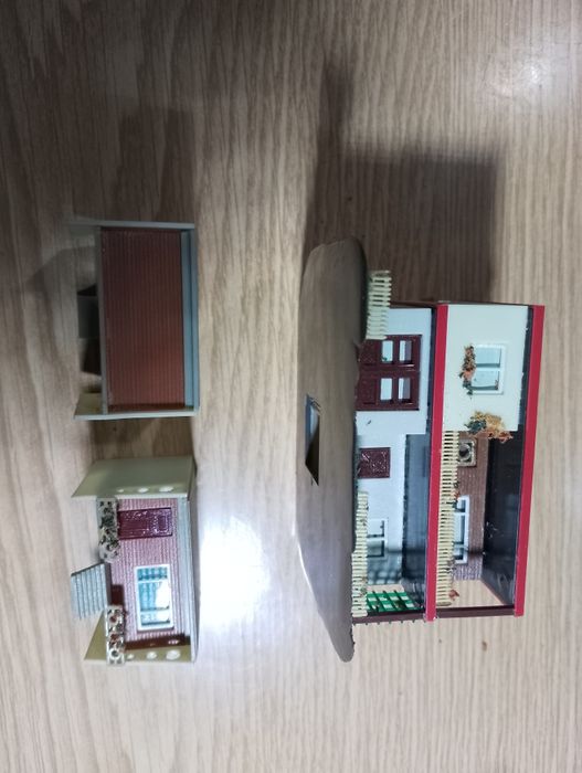 Макеты зданий из СССР,гдр для железнодорожного макета или других игр