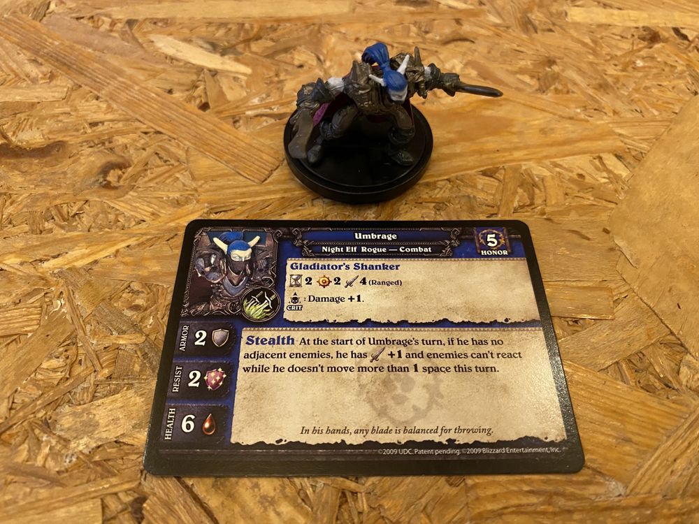 World of Warcraft Miniatures Game figurki