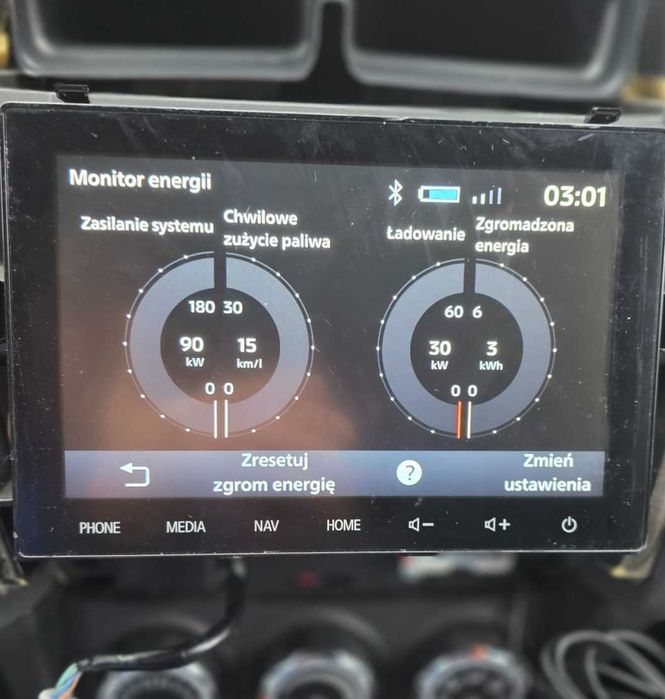 Zestaw multimedialny Mitsubishi 8740A100 do Mitsubishi Outlander PHEV