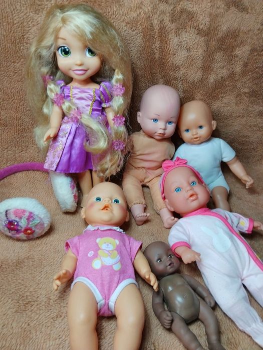 Игрушки одним пакетом для девочки