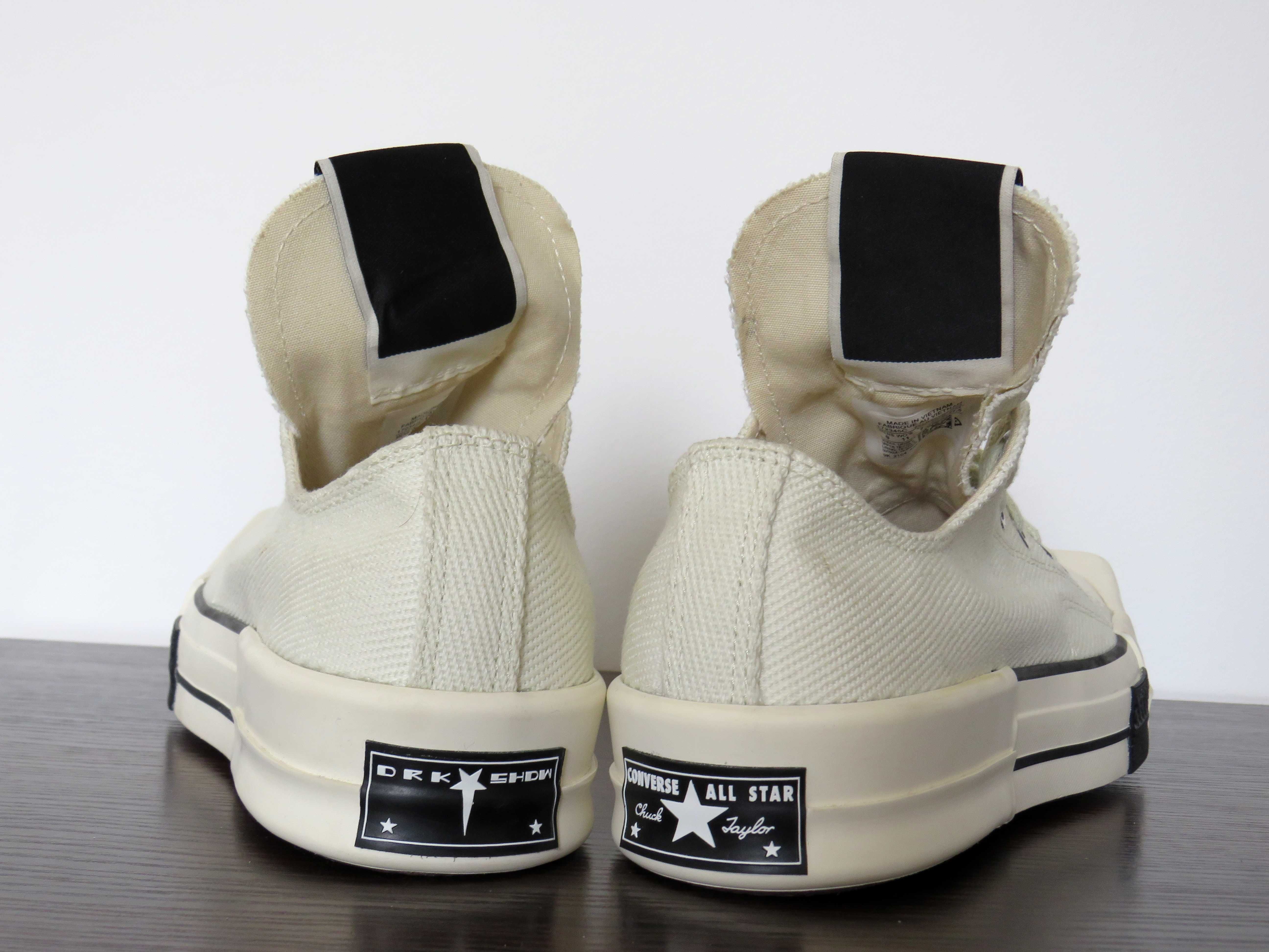 Converse x Rick Owens Turbodrk Chuck r 42,5 UNIKAT