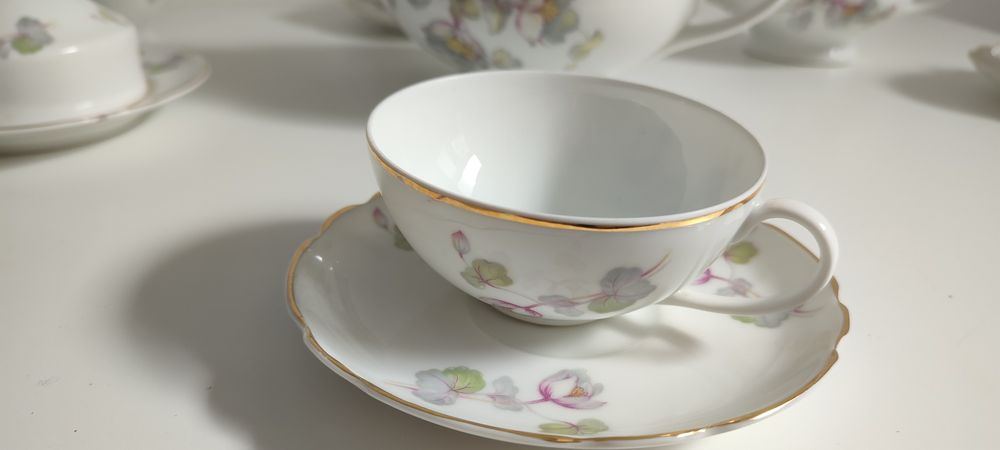Serviço de chá porcelana Vista Alegre