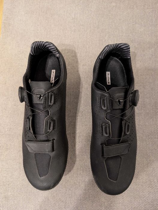 Calçado de Ciclismo de Estrada VAN RYSEL ROAD 520 Preto