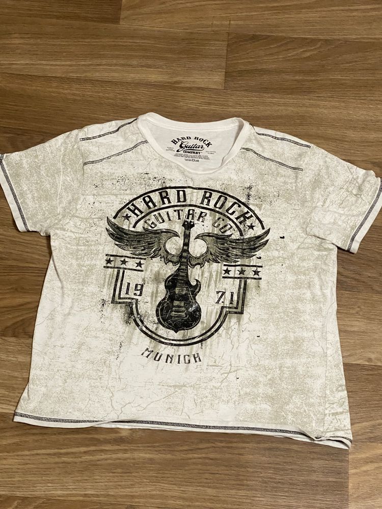 Hard rock guitar t-shirt