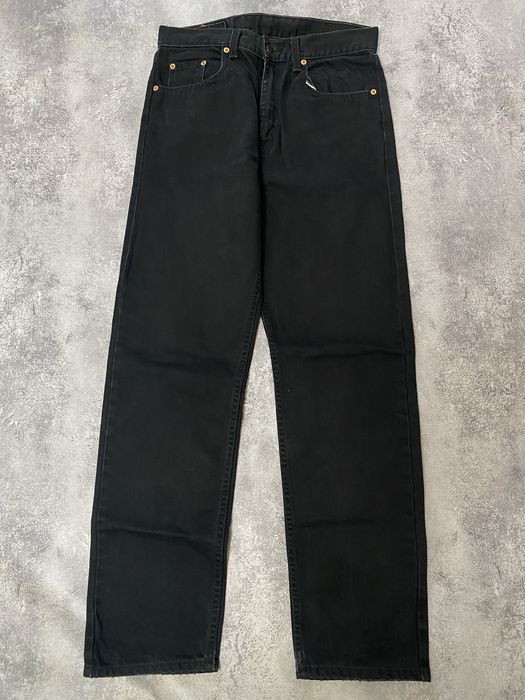 Черные Мужские Джинсы Levis 615 04 vintage (штаны,левайс,501)