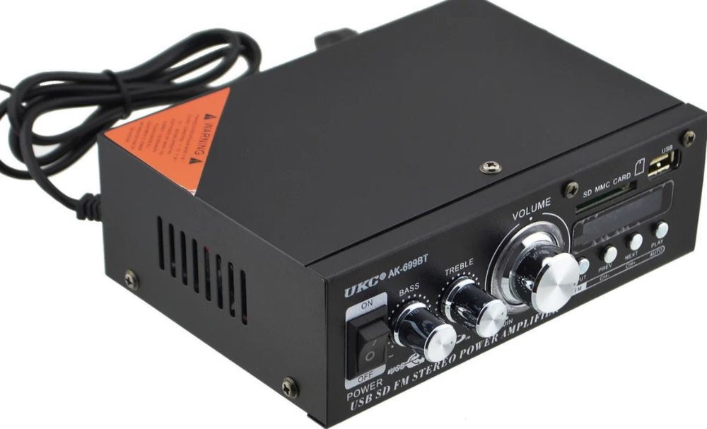 Підсилювач звуку UKC AK-699BT 777BT Bluetooth +FM+SD+USB 2x300W
