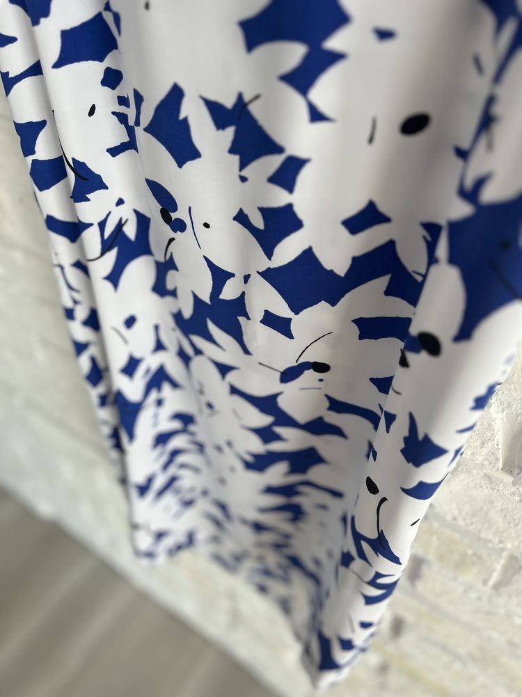 Sukienka H&M XS niebieskie kwiaty