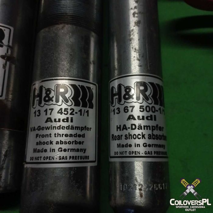 H&R Monotube Audi A4 A5 S5 B9 gwintowane