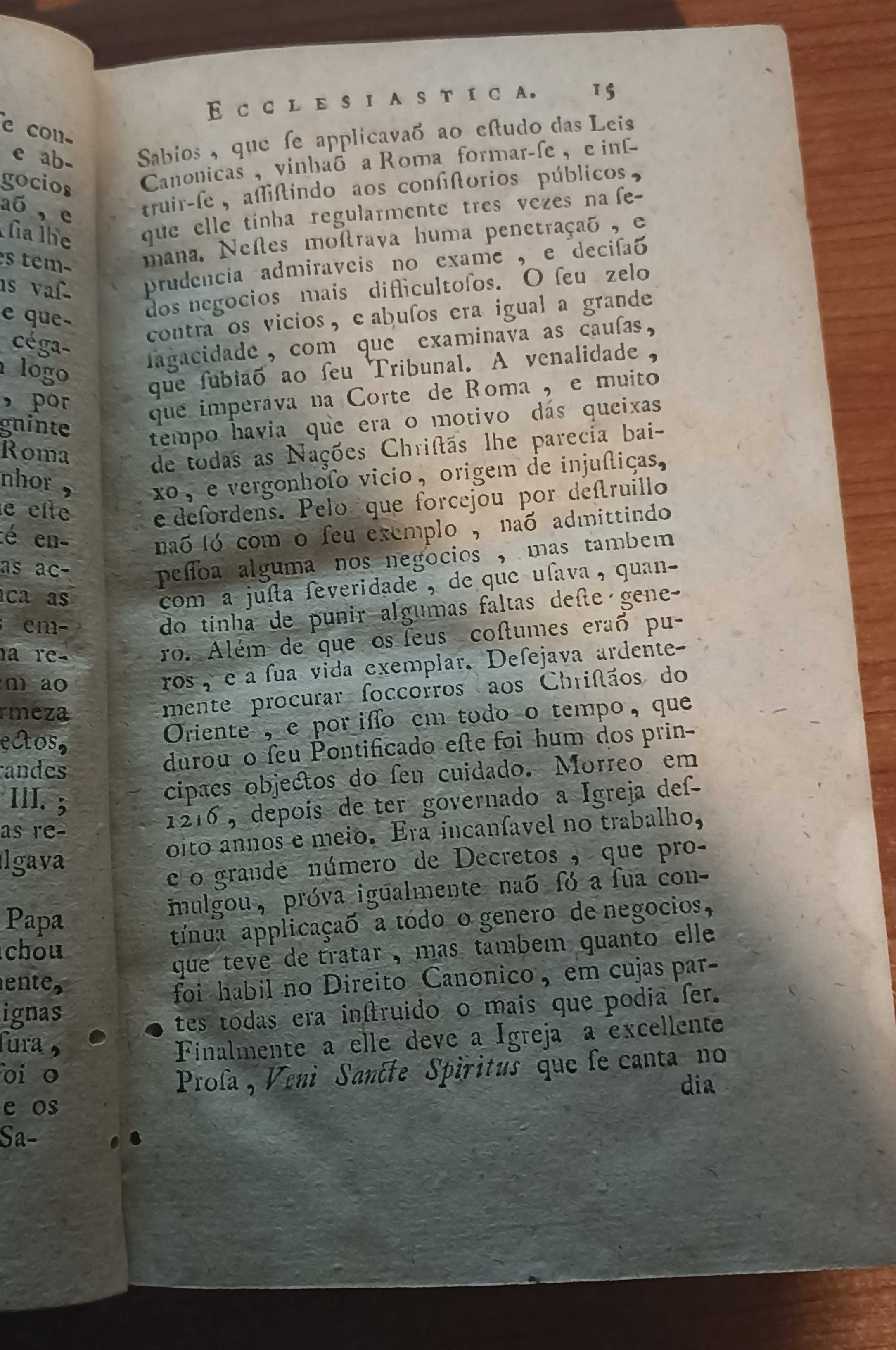 Historia Ecclesiastica, Tomo 6 (1784)
