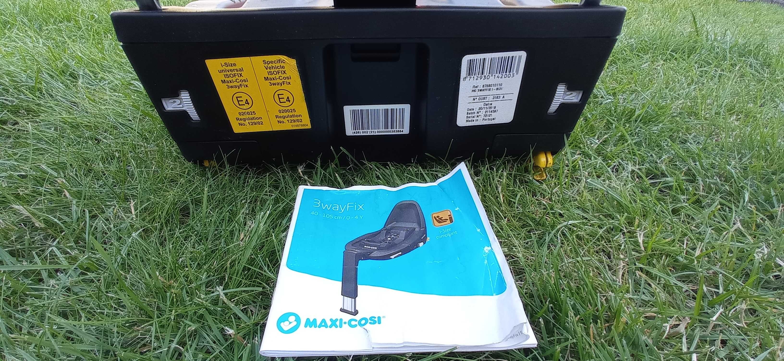 Fotelik maxi Cosi pebble pro + baza 3wayfix