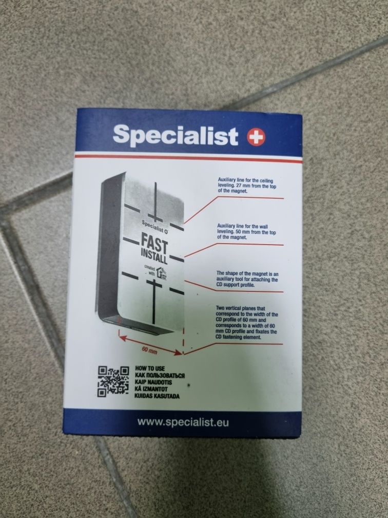 Specialist+ FAST INSTALL magnes