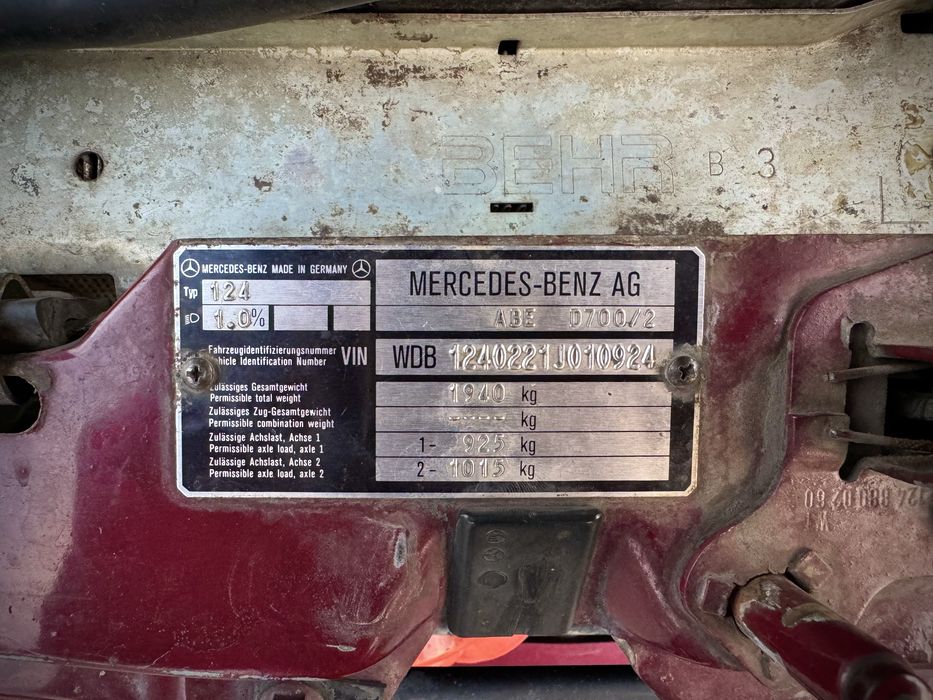 Продам Mercedes-Benz w124