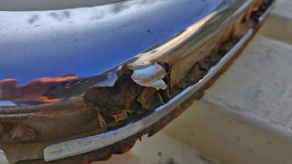 zderzak przedni mercedes w107 r107 slc sl europa wwa