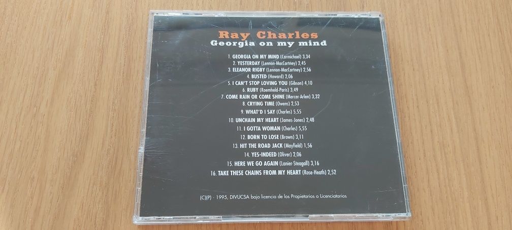 CD Ray Charles - Georgia on My Mind