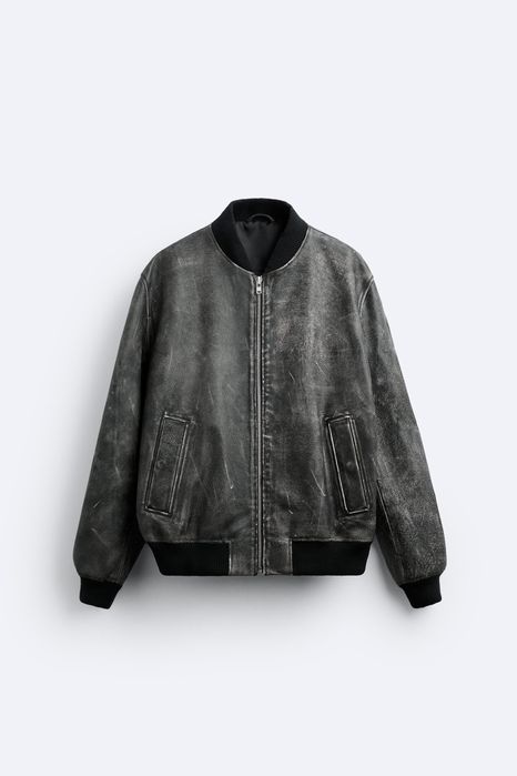 100%КОЖА|Бомбер Zara|ACNE Studios|Balenciaga|Diesel|Bazhane|Prada|MA-1