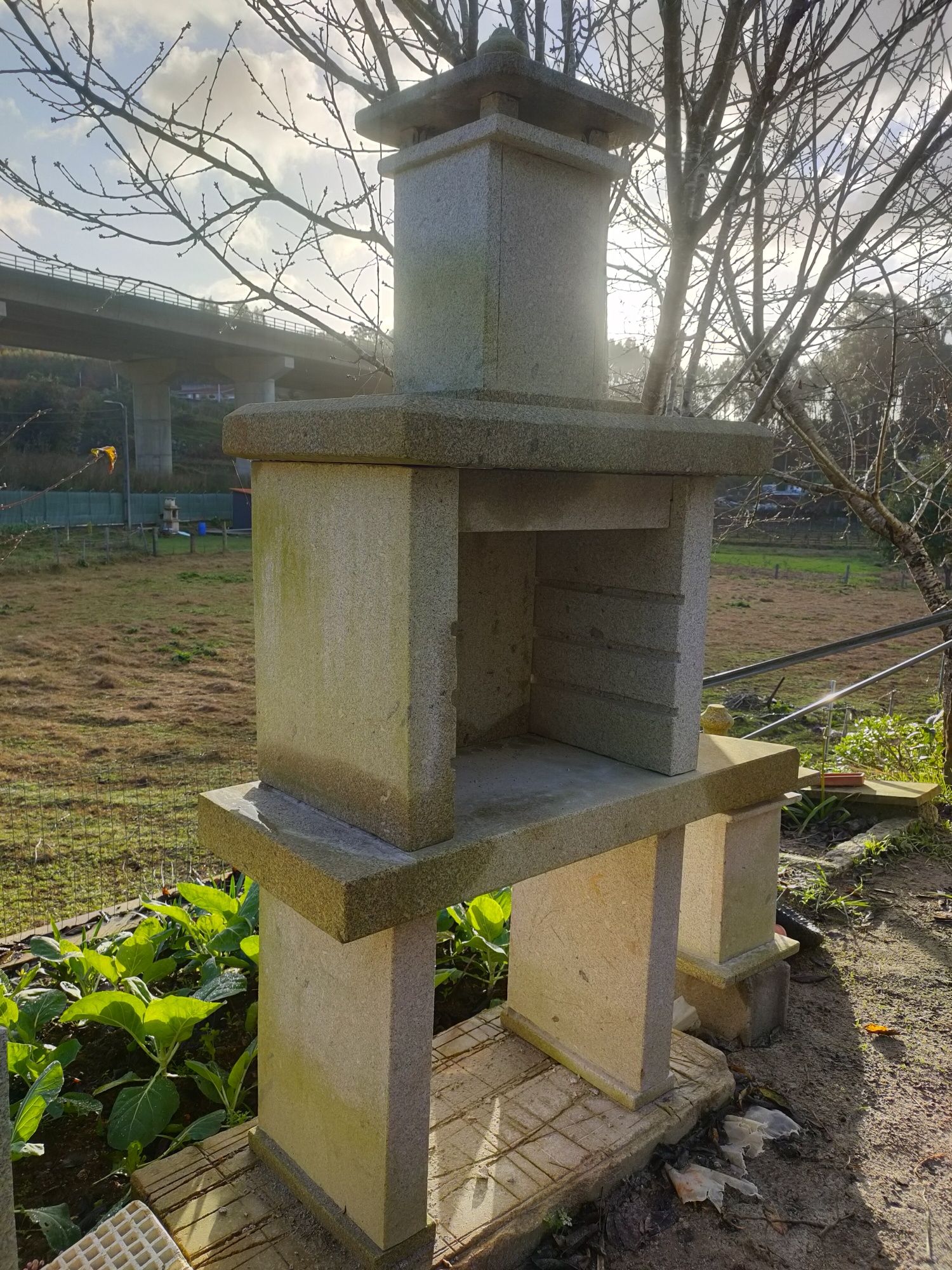Churrasqueira em granito