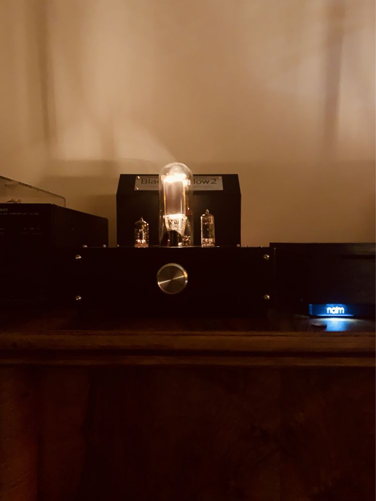 Wzmacniacz lampowy Hi-end Audion BlackShadow2 845 monobloki
