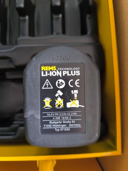 Zaciskarka do rur Rems Akku-Press Nowa