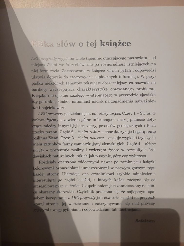 "ABC przyrody", w pytaniach i odpowiedziach