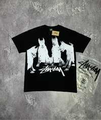 Футболка Stussy Dobermans Tee Black (M, L, XL)