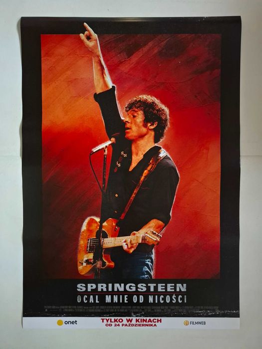 Plakat filmowy oryginalny - Springsteen: Ocal mnie od nicości